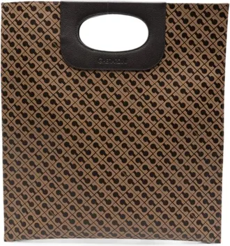 Gherardini Tassen, Dames, Beige, ONE Size, Nylon, Piattina Tote