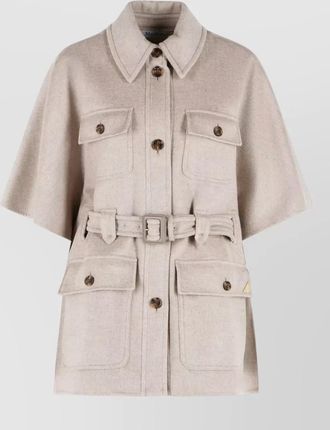 Max Mara cashmere cape