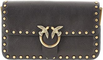 Pinko Baby Love Bag One Slouchy - Bags - Mujer - Marr&oacute;n - ONE SIZE