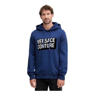 Versace Jeans Couture Uomo, Felpe, Blu, L, new