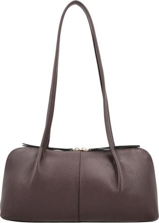 LouLou Essentiels Tassen, Dames, Bruin, ONE Size, Leer, ELO Schoudertas