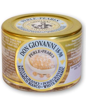 PONTE VECCHIO Zia Pia Ponte Vecchio Set Of 3 Pomegranate White Balsamic Pearls