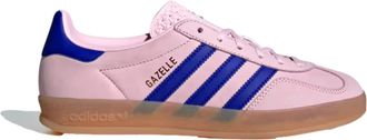 adidas Adidas Gazelle Indoor Clear Pink/Lucid Blue-Gum JI1371 Womens