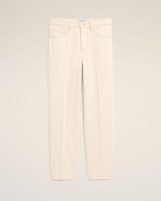 Ami White parisian-fit cotton jeans White - 26 - for Men