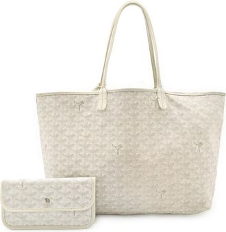 Goyard St. Louis PM Tote Bag Coated Canvas/Leather