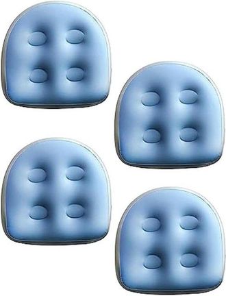 OEM Spa De 4 Piezas Y Elevador, Coj&iacute;n Azul Impermeable Para La Espalda Para Mujer, Esterilla De Masaje Suave Para Spa