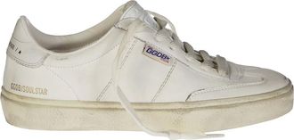 Golden Goose Sneakers, female, White, 3 UK, Nappa Leather Stylish Jacket