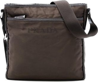 Prada Pre-owned Prada Tessuto Zip Top Crossbody 9O6QHN9WXYN6RUDX