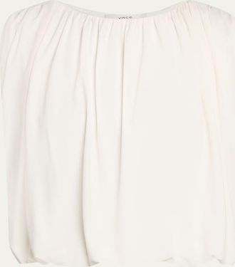 Vince Sleeveless Bubble Top