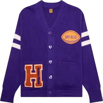 Human Made Cardigan con applicazione - Viola