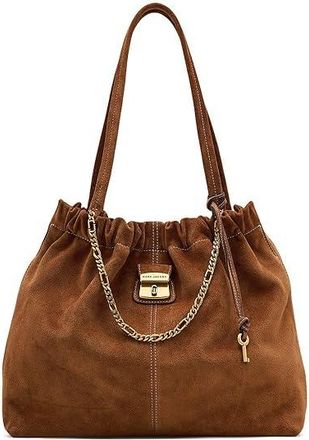 Marc Jacobs The Suede Cristina Tote Shoulder Handbags Copper