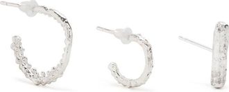 ALIGHIERI set-of-three Starry Night earrings - women - Sterling Silver - One Size