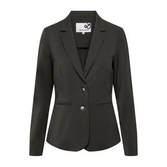 &Co Woman Unlined Travel Blazer - Dames - Jassen - Grijs - Maat: 2XL Polyamide