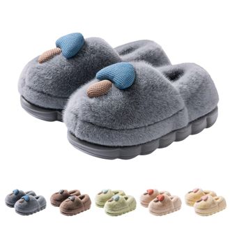 Generic Womens Thick Sole Slippers Mushroom Slippers For Women Super Soft Fuzzy Cushion Slipper Lovely Bootie Slipper Anti Skid Outdoor Sliders Winter Warm Sl