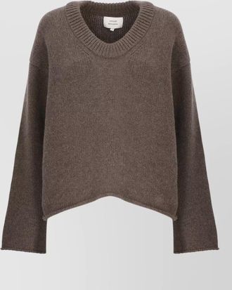 Loulou Studio cashmere ribbed crewneck sweater