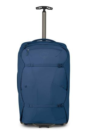 Osprey Farpoint Fairview 65-Liter Wheeled Travel Backpack in Antique Blue at Nordstrom