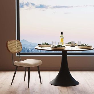 Kare Design Silla rosali crema