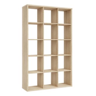 Furniture To Go Mauro 3x5 Storage Unit in in Light Oak