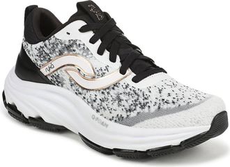 Ryk&auml; Dedicate Xtra LX Walking Sneaker in White Black at Nordstrom, Size 7.5