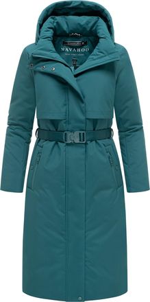 Navahoo dames winterparka WALDBUMMLER - weerbestendig & stijlvol met tailleceintuur
