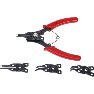 OEM Alicates Para Anillos De Retenci&oacute;n Diy 454 Con Cabezales Intercambiables De 160 Mm, 5 Piezas
