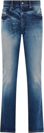 Diesel 2019 D-Strukt Slim Jeans - Heren - Slim Fit Jeans - Blauw - W27 - Katoen - Jeans