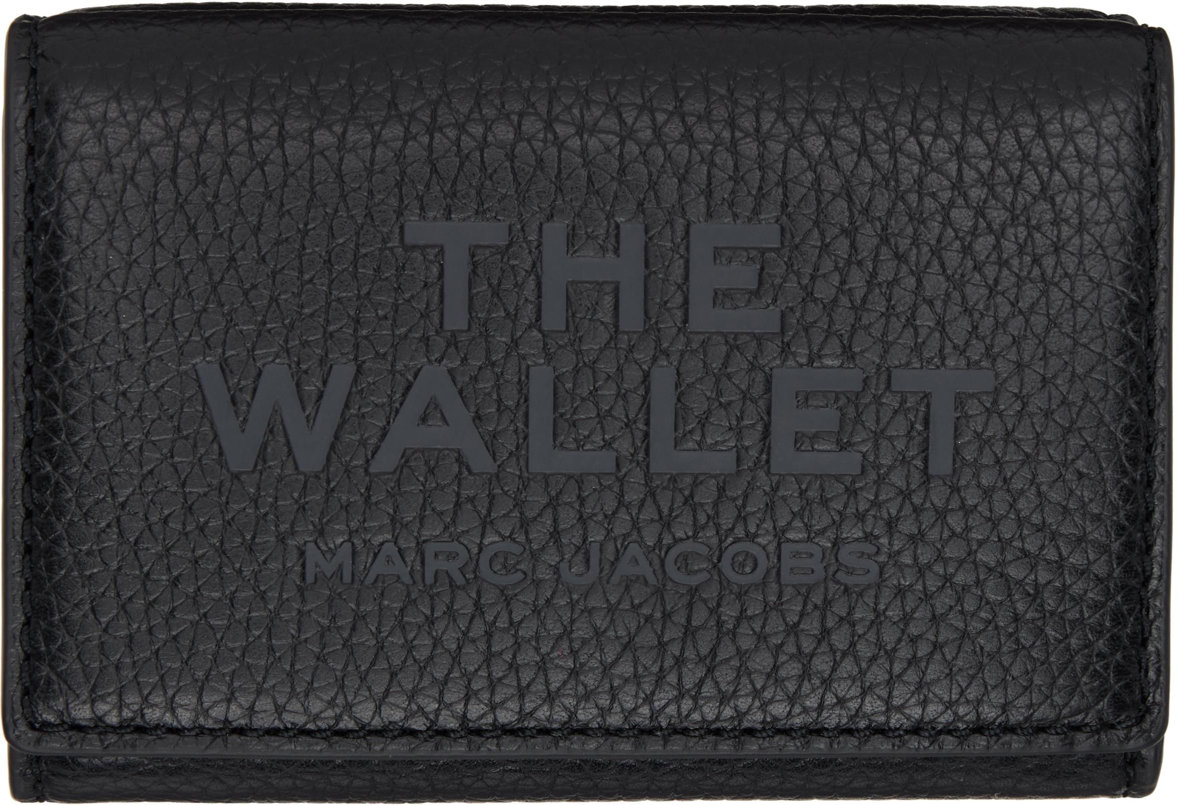 財布・小物その他 The Trifold Wallet - Marc Jacobs - Leather - Black Marc Jacobs The Leather Medium Trifold Wallet | Jules B