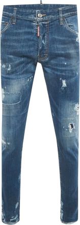 Dsquared2 Jeans Cool Guy con effetto vissuto - Blu