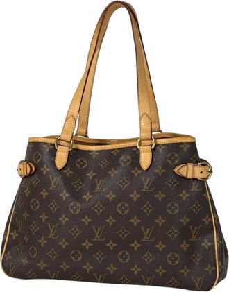 Louis Vuitton Brown Monogram Shoulder Bag Tote Bag (Pre-Owned)