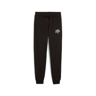 Puma Trainingshose PUMA CLASS SWEATPANTS TR G, Damen, Gr. 128, N-Gr, schwarz (puma schwarz), Sweatware, Obermaterial: 68% Baumwolle, 32% Polyester, bedruck