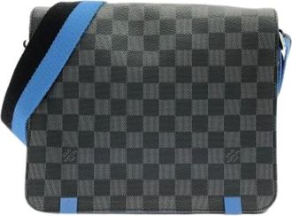 Louis Vuitton Pre-owned Cross Body Bags, female, Blue, Size: ONE SIZE Pre-owned Vintage Shoulder Bag