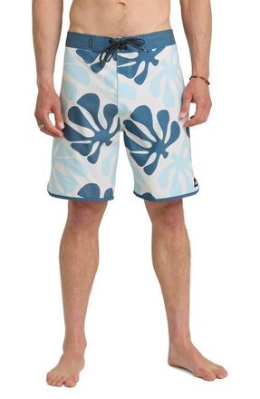 Quiksilver Sol Tiles 19 Board Shorts in Bone White at Nordstrom, Size 31