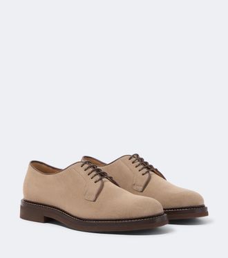 Brunello Cucinelli Suede Derby shoes