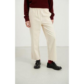 American Vintage Rechte broek met elastische tailleband, LYCAZ