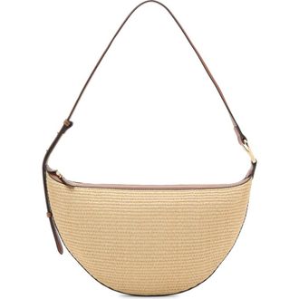 Mango Textured Shoulder Bag in Leather at Nordstrom