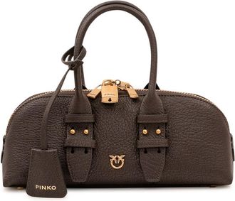 Pinko Dark Brown Escape Small Satchel