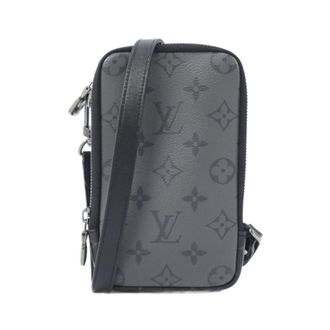 Louis Vuitton Monogram Eclipse Black Gris Coated Canvas Shoulder Bag (Pre-Owned)