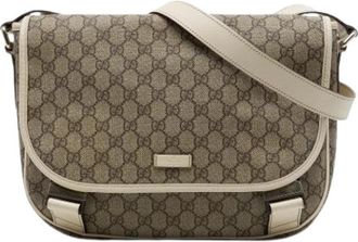 Gucci Pre-owned Vintage Crossbody Bag - Dames - Vintage Schoudertas - Beige - ONE Size - Vintage