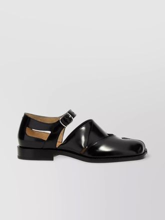 Maison Margiela split toe glossy finish open sandals
