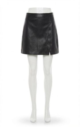 Z Supply Allegra Mini Skirt In Black