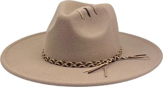 MARCUS ADLER Wide Brim Felt Panama Hat in Brown at Nordstrom Rack