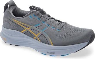 Asics GEL-KAYANO 32 Running Shoe in Steel Grey/aegean Blue at Nordstrom, Size 11.5