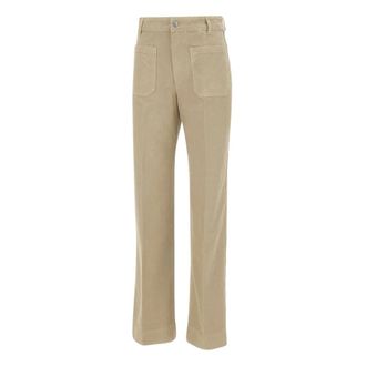 Victoria Beckham Straight Jeans - Dames - Regular Fit Jeans - Groen - W29 L34 - Jeans