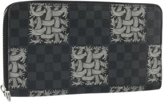 Louis Vuitton Pre-owned Canvas Wallet - Dames - Vintage Accessoires - Zwart - ONE Size - Vintage