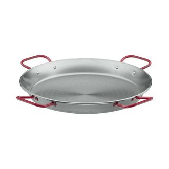 Lacor Paellera Cl&aacute;sica De Acero Lacor 4 Asas 90 Cm Para 50 Raciones Paellera Grande Lacor