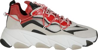 Ash Multi-Layered Chunky Sneakers With Sculpted Sole