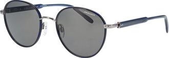 Jaguar 37469 Polarized 6500 Mens Sunglasses Blue Size 53
