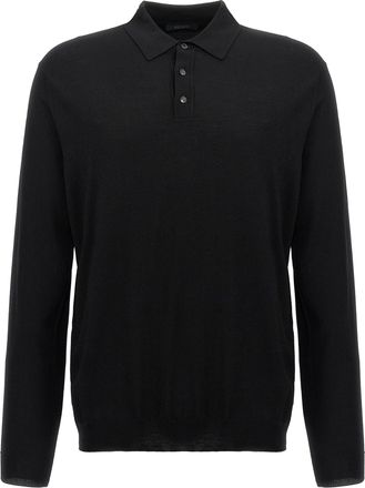 Zanone Wool Polo Shirt