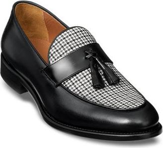 Paul Fredrick Dylan Tassel Loafer in Grey/black at Nordstrom, Size 11.5