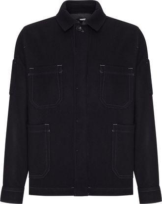 C.P. Company WOOL FELT OVERSHIRT - Cp Company - Man
